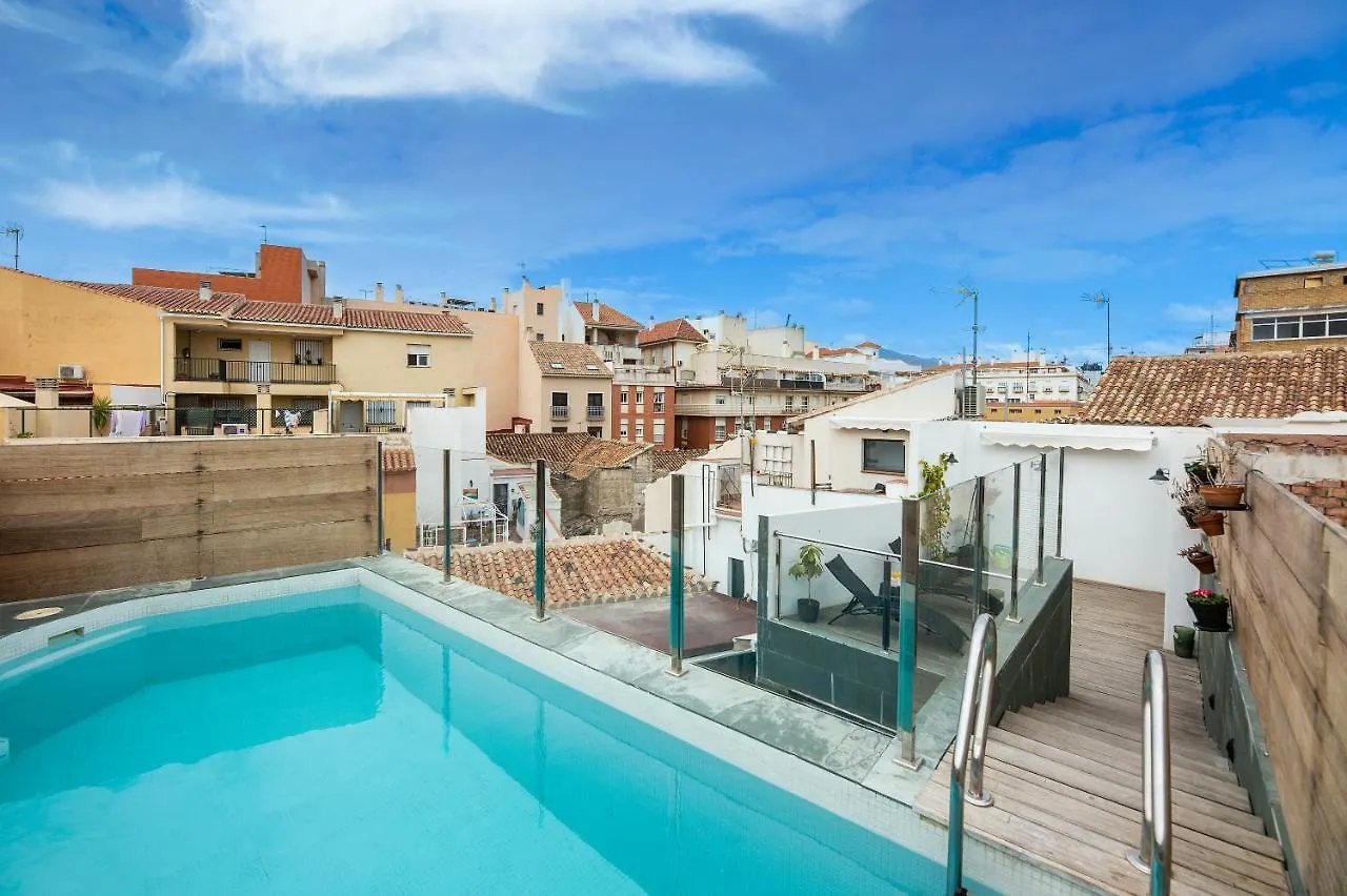 New Apartment -Shared Pool & Solarium- 1B Malaga 0*,  Spain